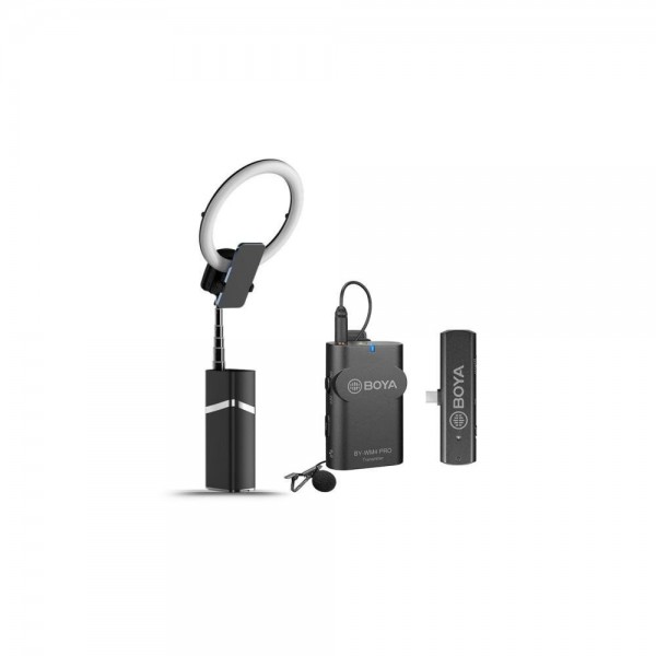 [오토케] C타입 스마트폰 갤럭시 실내 야외 전천후 방송 세트 오토케링3 보야 무선 마이크 BY-WM4 Pro K5